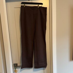 Soft Surroundings. Brown Wide-Leg Pants.